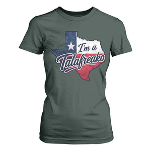 I Am A Talafreako James Talarico T Shirt For Women US Senate Vintage Texas Map