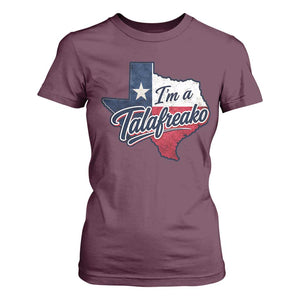 I Am A Talafreako James Talarico T Shirt For Women US Senate Vintage Texas Map