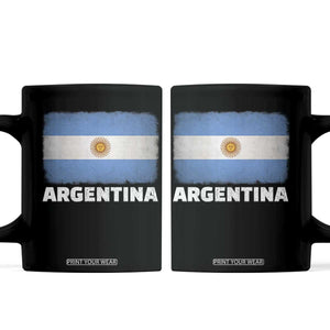 Vintage Argentina Flag Sun of May Argentinian Souvenir Coffee Mug