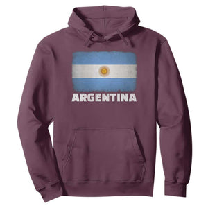 Vintage Argentina Flag Sun of May Argentinian Souvenir Hoodie