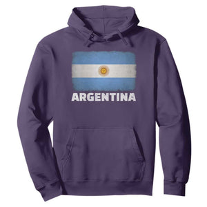 Vintage Argentina Flag Sun of May Argentinian Souvenir Hoodie