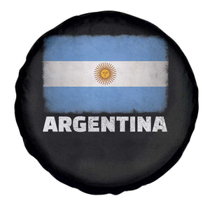 Vintage Argentina Flag Sun of May Argentinian Souvenir Spare Tire Cover