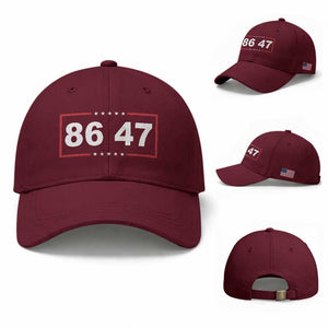 Vintage 8647 Baseball Cap US Political FDT Stars And Stripes
