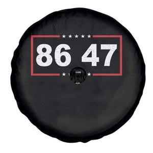 Vintage 8647 Spare Tire Cover US Political FDT Stars And Stripes
