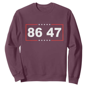 Vintage 8647 Sweatshirt US Political FDT Stars And Stripes