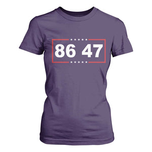 Vintage 8647 T Shirt For Women US Political FDT Stars And Stripes