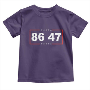 Vintage 8647 Toddler T Shirt US Political FDT Stars And Stripes