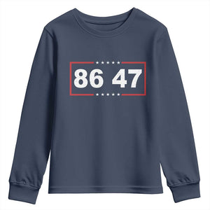 Vintage 8647 Youth Sweatshirt US Political FDT Stars And Stripes