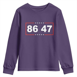 Vintage 8647 Youth Sweatshirt US Political FDT Stars And Stripes