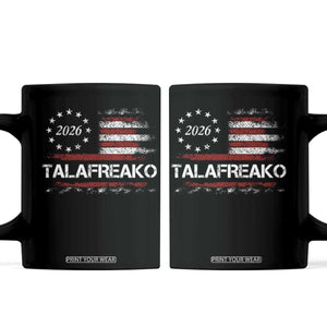 Talafreako James Talarico 2026 Coffee Mug US Senate Texas Vintage American Flag