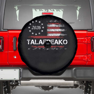 Talafreako James Talarico 2026 Spare Tire Cover US Senate Texas Vintage American Flag