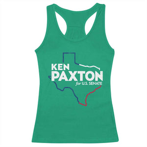 Ken Paxton for US Senate Racerback Tank Top Texas Senate Race 2026