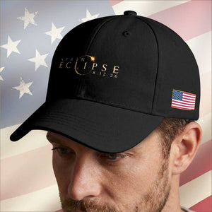 Spain Solar Eclipse 2026 Baseball Cap August 12 2026 Total Eclipse