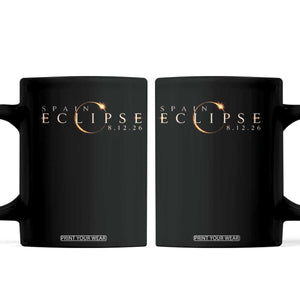 Spain Solar Eclipse 2026 Coffee Mug August 12 2026 Total Eclipse
