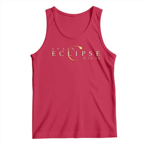 Spain Solar Eclipse 2026 Tank Top August 12 2026 Total Eclipse