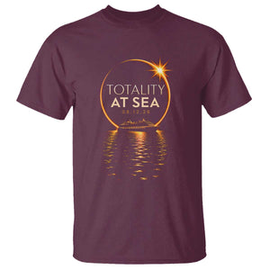 Total Solar Eclipse At Sea 2026 T Shirt Totality Eclipse Cruise