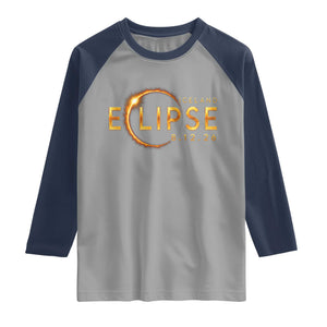 Iceland Eclipse 2026 Raglan Shirt August 12 26 Solar Eclipse Totality