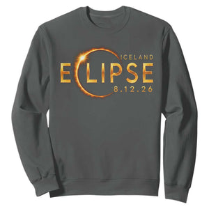 Iceland Eclipse 2026 Sweatshirt August 12 26 Solar Eclipse Totality