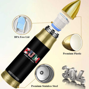 CUM Canada USA Mexico Patriotic Soccer Fans Bullet Tumbler