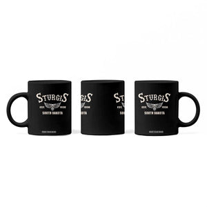 Sturgis South Dakota Est 1938 Motorcycle Biker Skull Coffee Mug