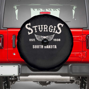 Sturgis South Dakota Est 1938 Motorcycle Biker Skull Spare Tire Cover