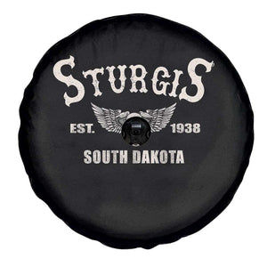 Sturgis South Dakota Est 1938 Motorcycle Biker Skull Spare Tire Cover