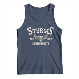 Sturgis South Dakota Est 1938 Motorcycle Biker Skull Tank Top
