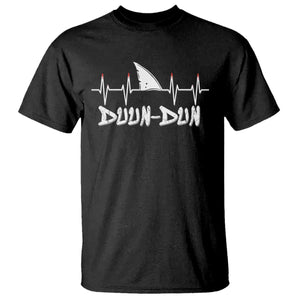 Funny Shark Heartbeat EKG Dunn Ocean Wildlife T Shirt TS11 Black Print Your Wear
