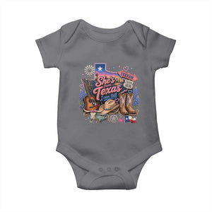 She Is From Texas I Can Tell Baby Onesie Texas Girl Pride