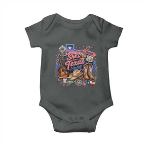 She Is From Texas I Can Tell Baby Onesie Texas Girl Pride