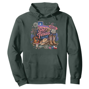 She Is From Texas I Can Tell Hoodie Texas Girl Pride