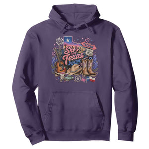 She Is From Texas I Can Tell Hoodie Texas Girl Pride