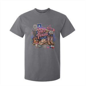 She Is From Texas I Can Tell T Shirt For Kid Texas Girl Pride