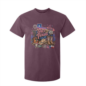 She Is From Texas I Can Tell T Shirt For Kid Texas Girl Pride