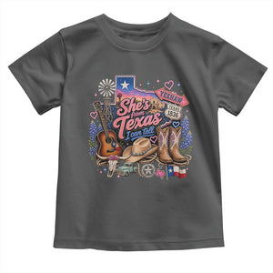She Is From Texas I Can Tell Toddler T Shirt Texas Girl Pride