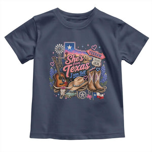 She Is From Texas I Can Tell Toddler T Shirt Texas Girl Pride