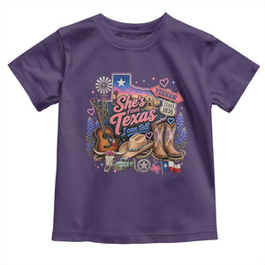 She Is From Texas I Can Tell Toddler T Shirt Texas Girl Pride