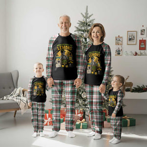 When Life Gives You Lemons Throw Them At People Plaid Pajama Set Skeleton Lemon Jokes TS11 Christmas Plaid Print Your Wear