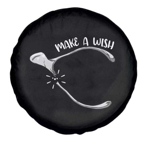 Funny Thanksgiving Turkey Wishbone Spare Tire Cover Make A Wish Chicken Turkey TS11 Print Your Wear