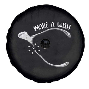 Funny Thanksgiving Turkey Wishbone Spare Tire Cover Make A Wish Chicken Turkey TS11 Print Your Wear