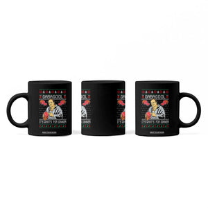 Funny Christmas Mafia Coffee Mug Gabagool It Is Whats For Dinner Gangster Movie TS11 Print Your Wear