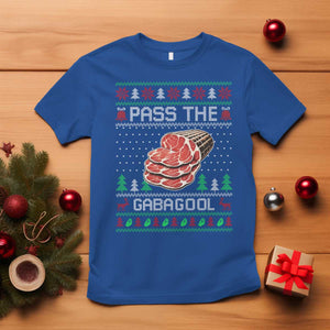 Funny Pass The Gabagool Christmas T Shirt Italian Food TS11 Royal Blue Print Your Wear