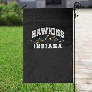 Funny Stranger Christmas Garden Flag Hawkins Xmas Lights TS11 Print Your Wear