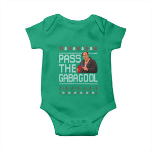 Funny Pass The Gabagool Christmas Baby Onesie Italian Food Xmas Mafia Movie TS11 Irish Green Print Your Wear