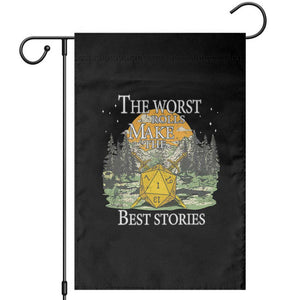 Not All Those Who Wander Are Lost Nevermind Garden Flag Funny RPG Parody Gamer TS11 Black Print Your Wear