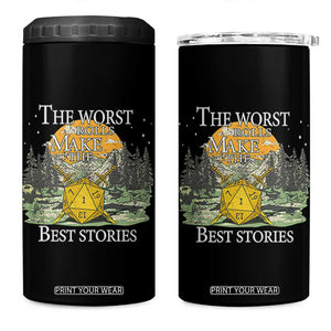 Not All Those Who Wander Are Lost Nevermind 4 in 1 Can Cooler Tumbler Funny RPG Parody Gamer TS11 One Size: 16 oz Black Print Your Wear