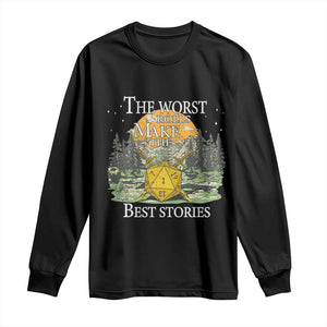 Not All Those Who Wander Are Lost Nevermind Long Sleeve Shirt Funny RPG Parody Gamer TS11 Black Print Your Wear