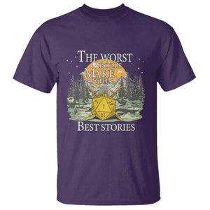 Not All Those Who Wander Are Lost Nevermind T Shirt Funny RPG Parody Gamer TS11 Purple Print Your Wear