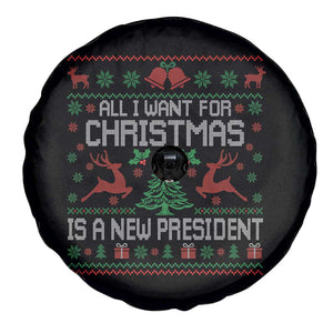All I Want For Christmas Is A New President Spare Tire Cover Funny Xmas Political Satire TS11 Print Your Wear
