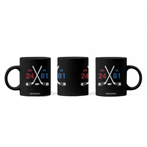 Funny Romance Hockey Coffee Mug 24 81 Numbers Sport Ice Hockey Team TS11 Print Your Wear